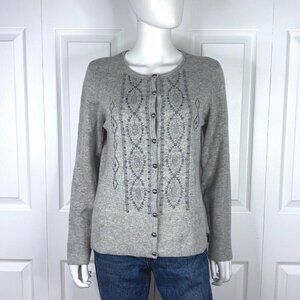 EMOTIONS women's medium cashmere cardigan